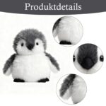 JcvPot Pinguin Kuscheltier, Weiches Stofftier Für Kinder Und Babys, Kuscheltier Pinguin Plüschtier , Plüschtier – Bild 6